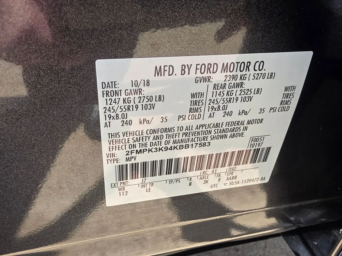 2019 FORD Edge - Thumbnail 13